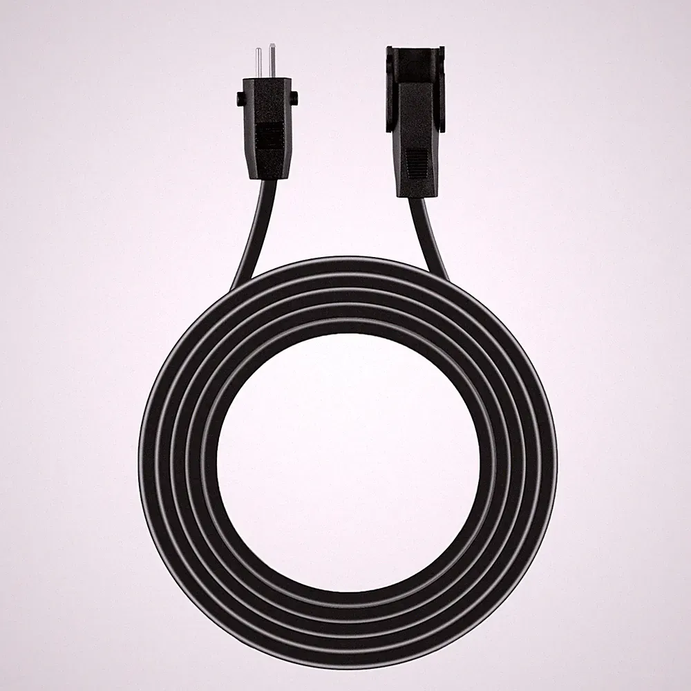 2M 2-Pin Replacement Cord Power Cable For Elecricial Recliner Lift Chair or Bed
