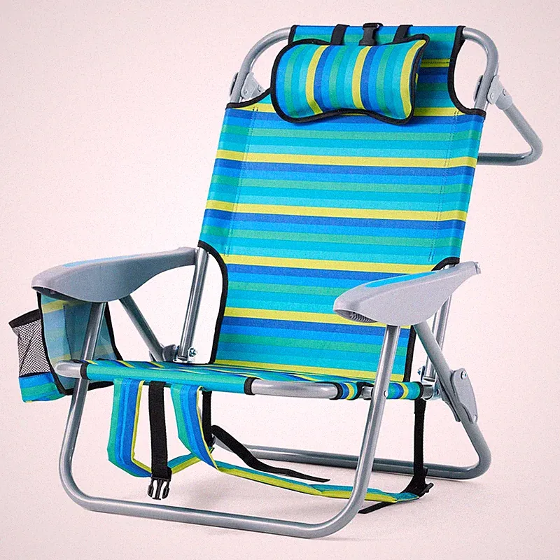 Canpsky Portable Recliners Chair For Adults Outdoor Camping Chair Lay Flat