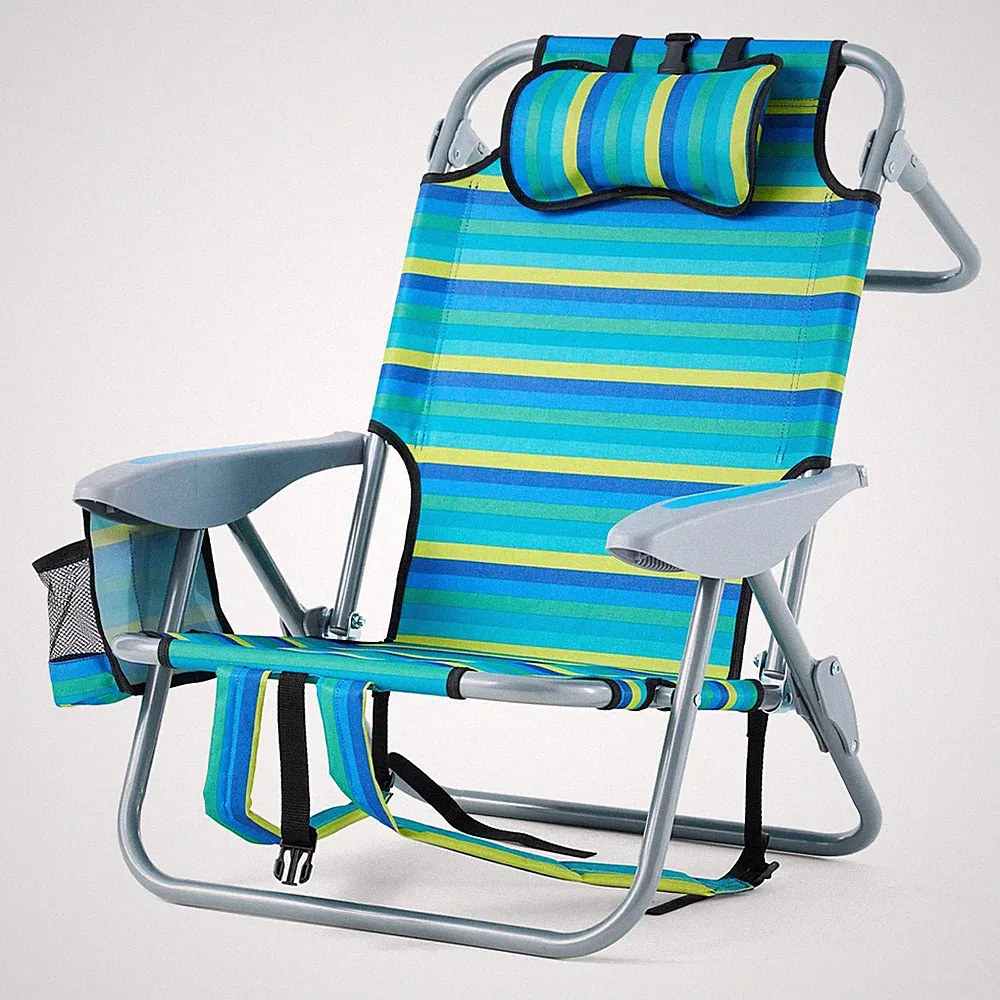 Canpsky Portable Recliners Chair for Adults, Outdoor Camping Chair Lay Flat F...