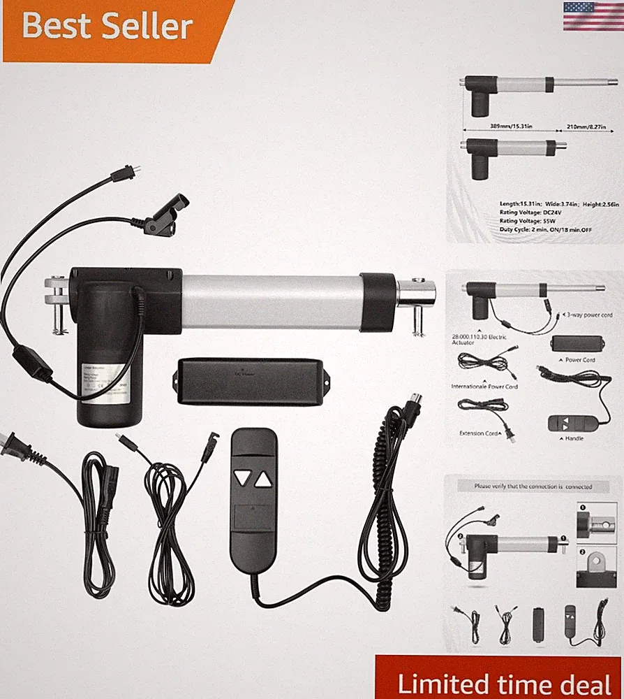 Durable Electric Recliner Motor Kit - Ideal for Elevating Your Chair Comfort
