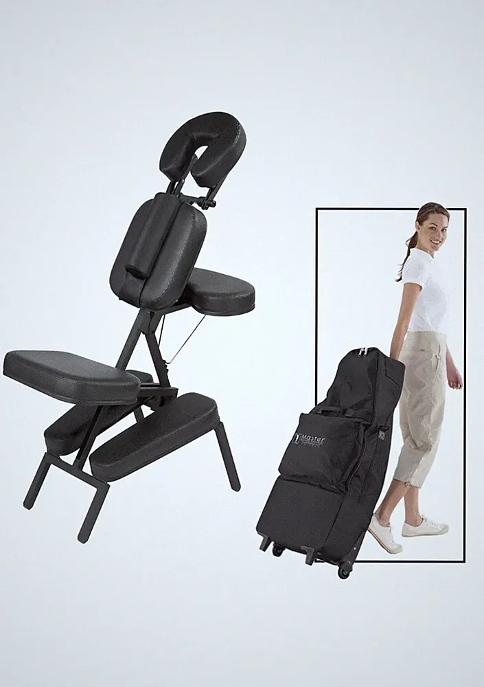 Master Massage Apollo Lightweight Extra Large Portable Chair With Carrying Bag
