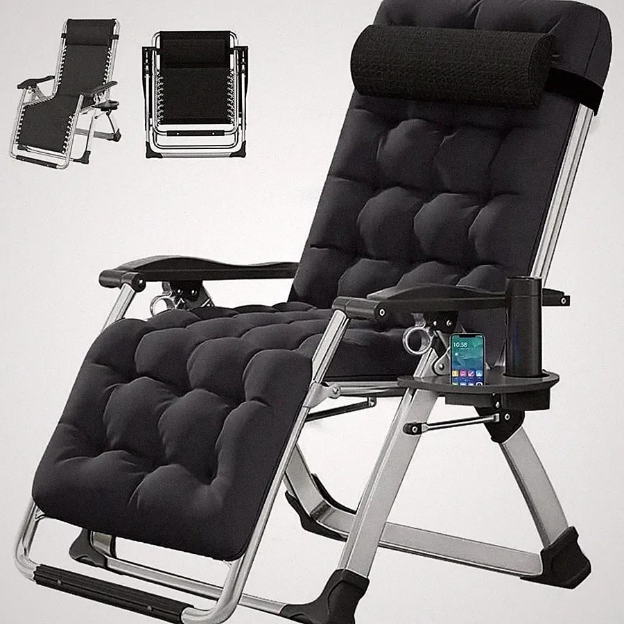Zero Gravity Chair Lawn Recliner Reclining Patio Lounger Folding Portable Chaise